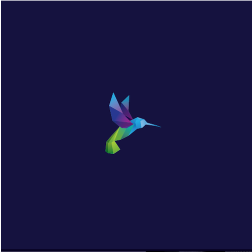 Hummingbird logo with the title 'Hummingbird Logo'