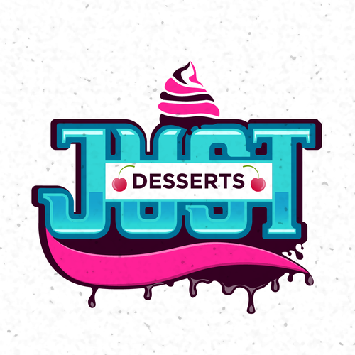 Dessert logo with the title 'Deserts Logo'