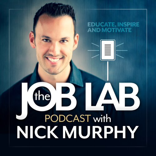 Gold illustration with the title 'Podcast Cover Art for iTunes'