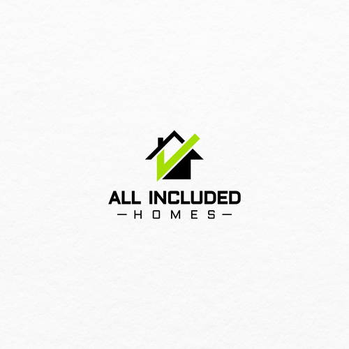Home design with the title 'All Included Homes'