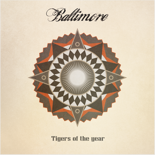 CD design with the title 'Album cover'