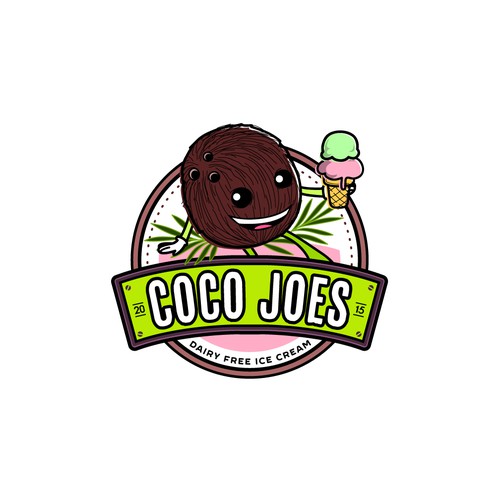 Coco logo with the title 'Logo Design for Coco Joes'