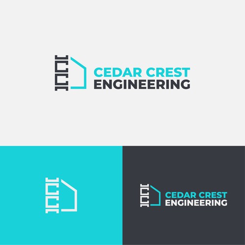 Architect logo with the title 'C letter real estate logo design'