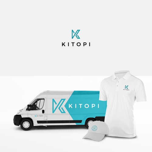 Kitchen design with the title 'KITOPI'