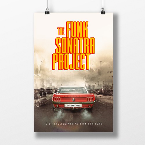 Funky design with the title 'The Funk Sonatra Project'