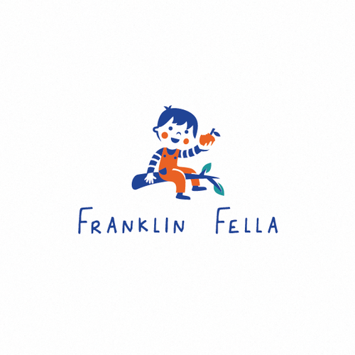 Apple design with the title 'Franklin Fella'