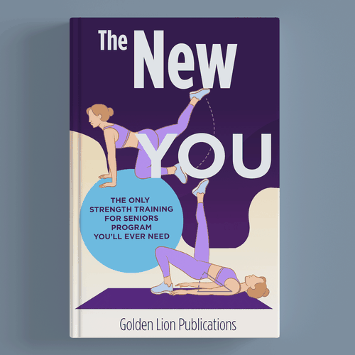 Fitness book cover with the title 'The New You.'