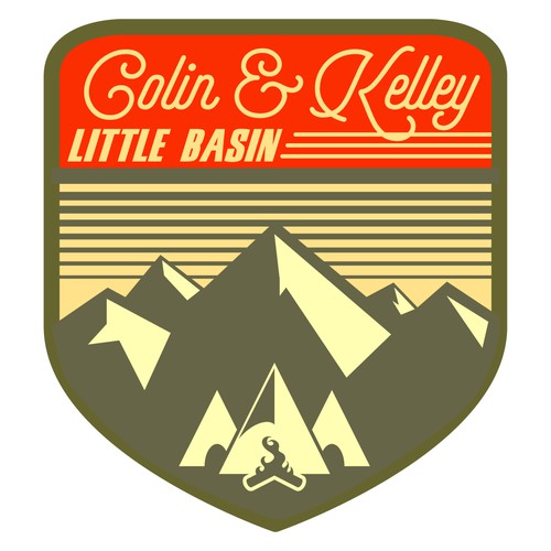 Patch design with the title 'wedding patch design'