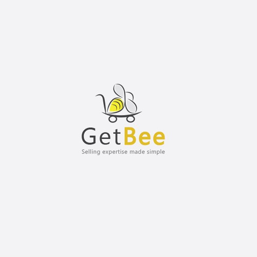 Cart logo with the title 'GetBEE'