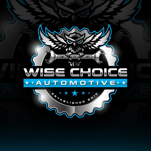 Wrench logo with the title 'Wise Choice Automotive'
