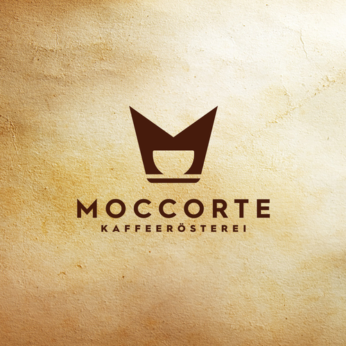 M design with the title 'Premium Coffee Logo'