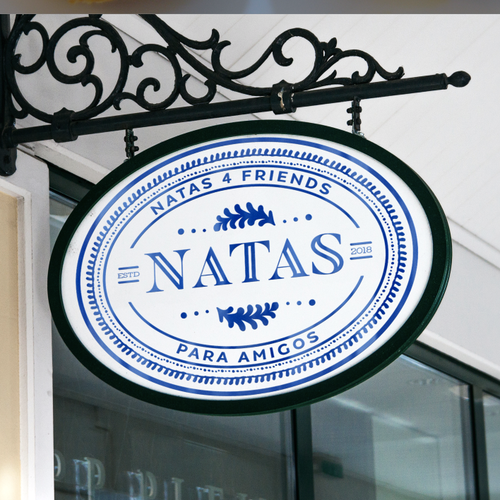Traditional design with the title 'Natas for friends'