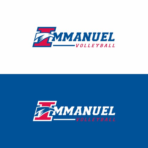 EPS design with the title 'Logo Volleyball'