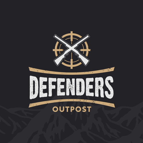 Rough logo with the title 'Defender Outpost'