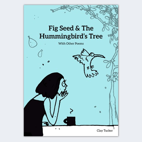 Comic book cover with the title 'Whimsical Poem Book Cover'