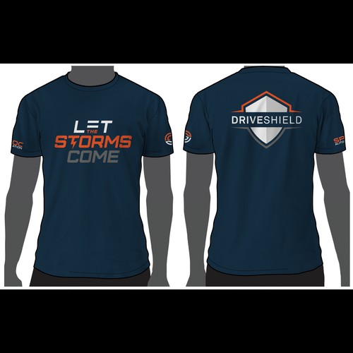 Shield t-shirt with the title 'DriveShield'