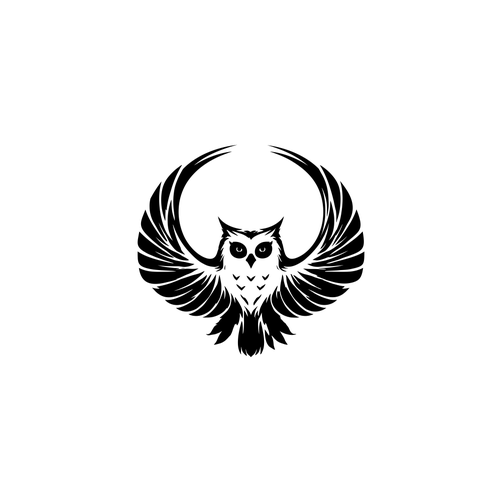 Student logo with the title 'The Students - Owl logo'