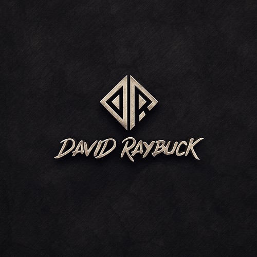 Rock and roll design with the title 'David Raybuck'