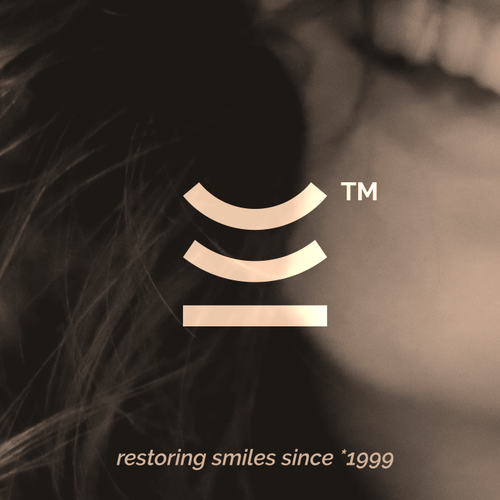 Simple logo with the title 'Upscale dental office'