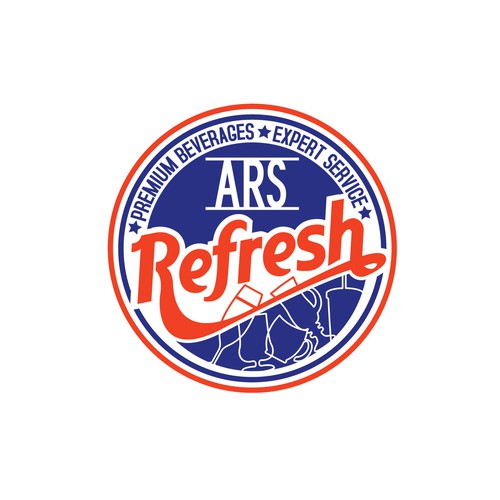 Two-color logo with the title 'Beverage Service Company'