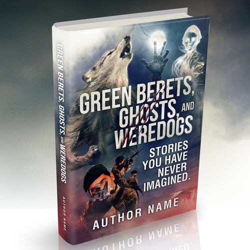 Ghost book cover with the title 'Green Berets, Ghost, and Weredogs'