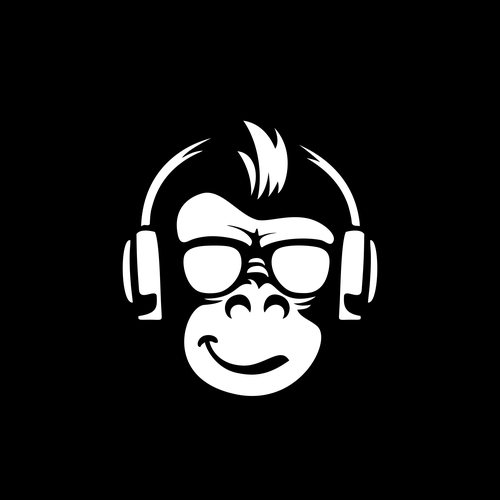 Diary logo with the title 'Smart Gorilla – Logo Design for Academic Goal-Setting Journal'