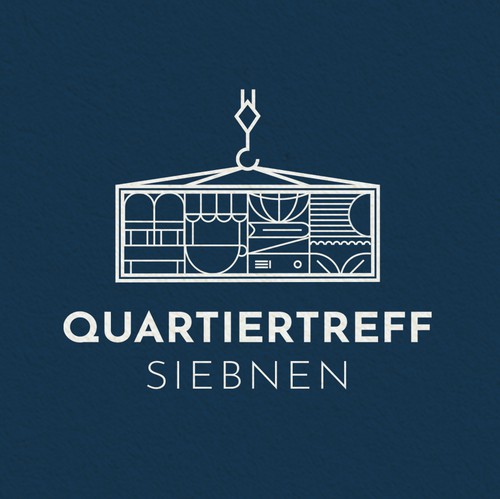 Meeting logo with the title 'Logo for Quartiertreff Siebnen'