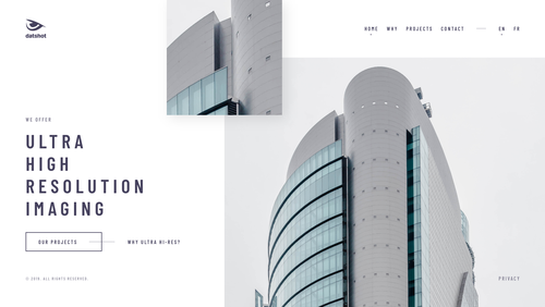 Portfolio website with the title 'Web page design'