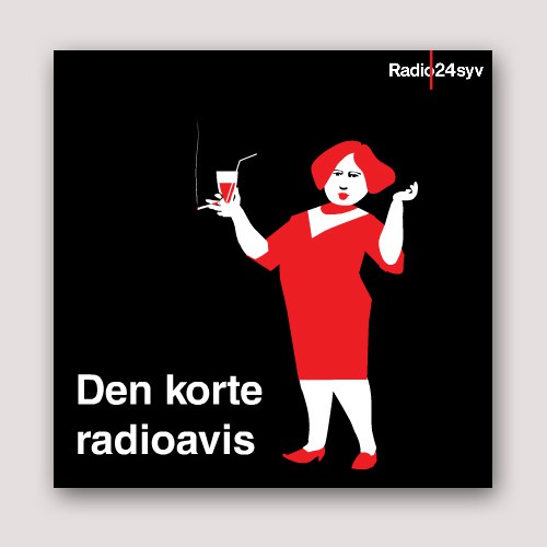 GIF design with the title 'GIF banner for Radio24syv'