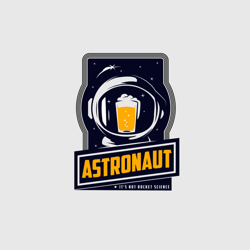 Space logo with the title 'Astronaut. It's not a rocket science.'
