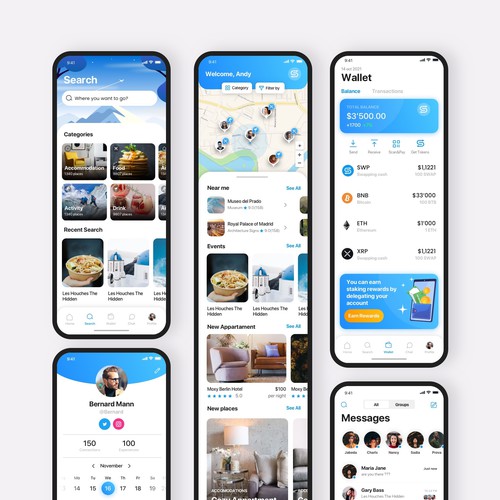Event design with the title 'Swapping'