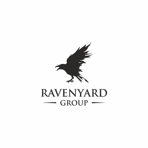 Serif brand with the title 'Brainy, Powerful Brand Development for RavenYard Group'