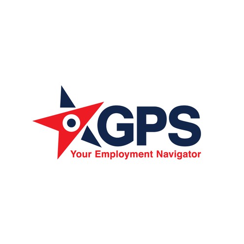 GPS logo with the title 'GPS - Your Employment Navigator Logo Design'