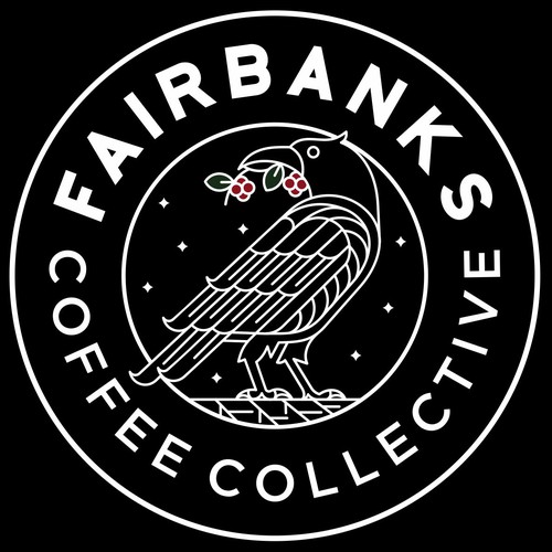 Coffee brand with the title 'Minimal logo for Fairbanks'