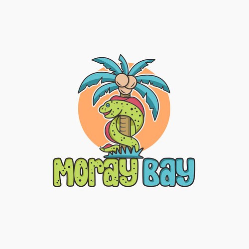 Bay design with the title 'moray bay'