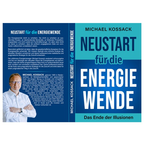 Amazon book cover with the title 'Neustart für die Energiewende'