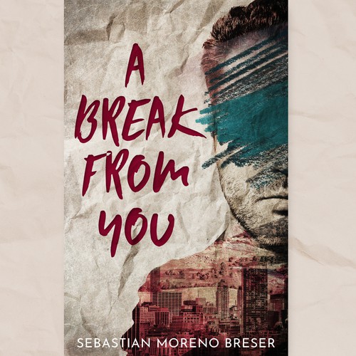 Texture design with the title 'A Break From You'