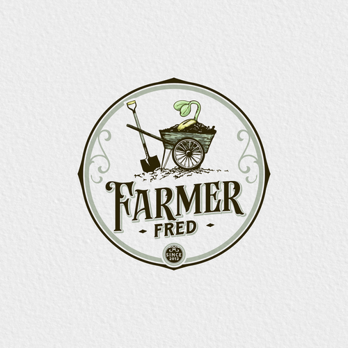 Garden brand with the title 'Farmer Fred Farm'