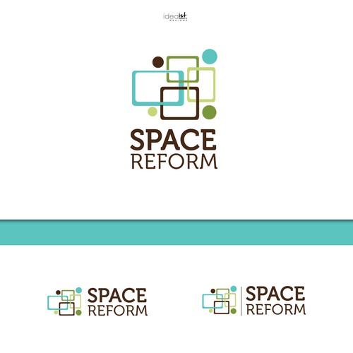 Home organizer logo with the title 'Space Reform'
