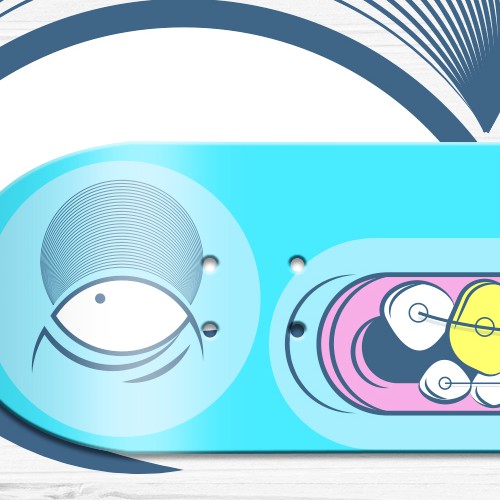 Graffiti artwork with the title 'Concept Skate Arte'