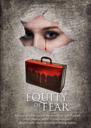 Grunge book cover with the title 'Book Cover for The EQUITY Series'
