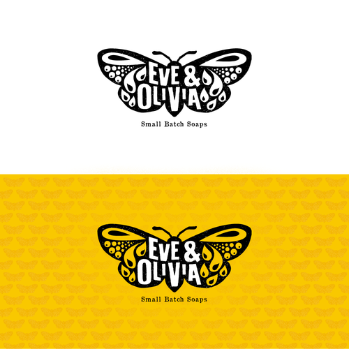 Kaleidoscope logo with the title 'Logo Design for handcrafted soaps'