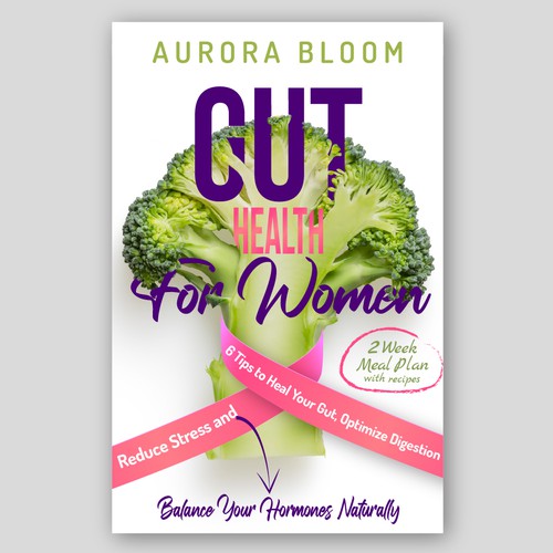 Diet book cover with the title 'Bold Clever Outstanding Book Cover '