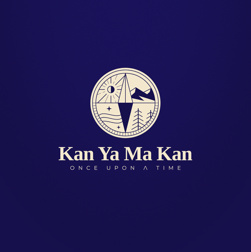 Magical logo with the title 'Kan Ya Ma Kan'