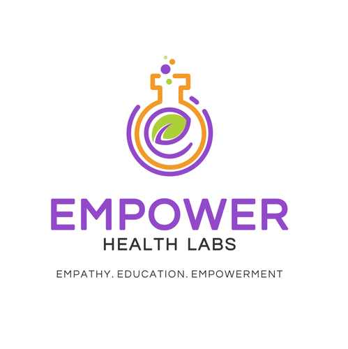 Empowerment logo with the title 'Logo needed for Empower Health Labs'
