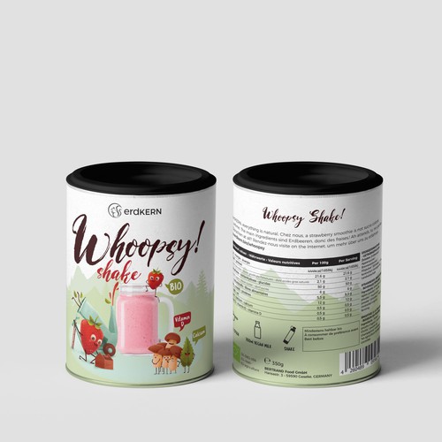 Shake design with the title 'Whoopsy! Shake'