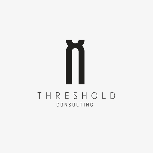 Edgy design with the title 'Logo for Threshold Consulting'