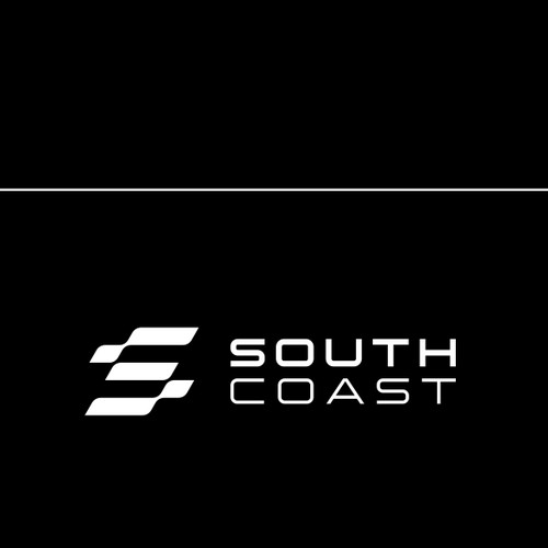 Precise design with the title 'SOUTH COAST LOGO'