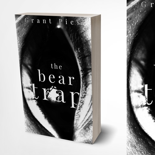 Black and white book cover with the title 'The Bear Trap'