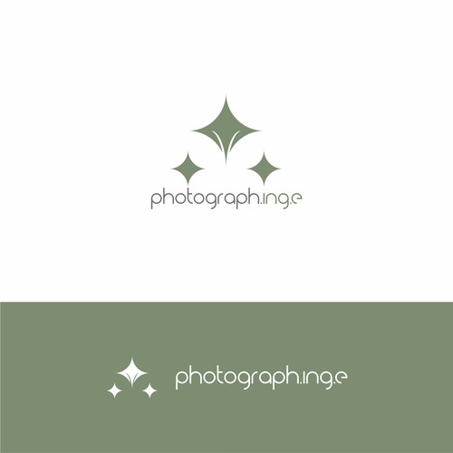 Black camera logo with the title 'photograph.ing.e'